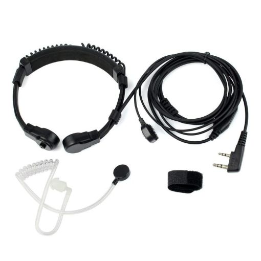 RETEVIS K-001 2 Pin Throat Covert Earphone Microphone - 1