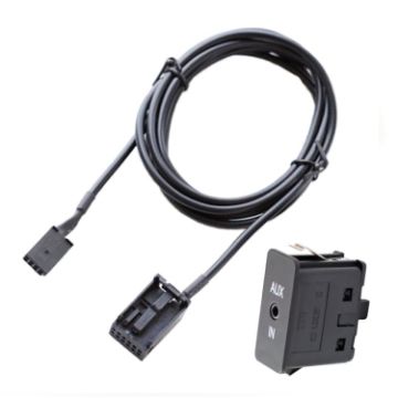 BMW E85 E86 Z4 X3 Car AUX Audio Interface + Cable Wire Harness - 1