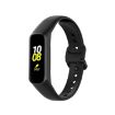 Samsung Galaxy Fit 2 Silicone Watch Band - Black - 3