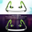 Mucro ML233 Foldable Wired Running Headphones - Green - 4
