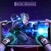 ROCK i27 Gaming Finger Cover - Anti-sweat Silver Fiber - Thumb/Index Finger - 4