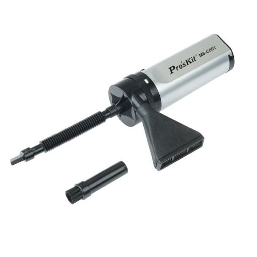 Pro'sKit Mini Vacuum Cleaner for Computer Keyboard Dust Collector (Black) - 1