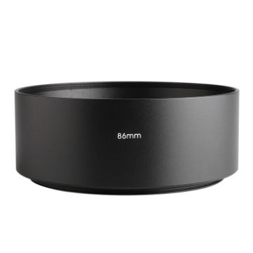 86mm x 86mm x 40mm Metal Lens Hood for Telephoto Lens - 1