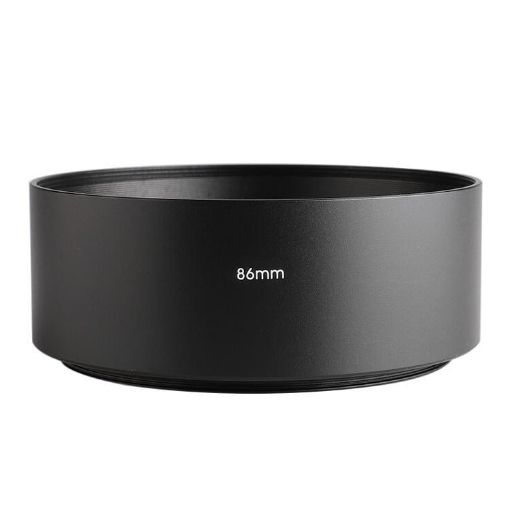 86mm x 86mm x 40mm Metal Lens Hood for Telephoto Lens - 1