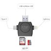 X-Flash R01 3 in 1 Card Reader - Black - 5