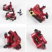 ZOOM HB100 Mountain Bike Hydraulic Brake Caliper - Rear (Red) - 3