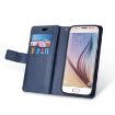 Samsung Galaxy J3/J7 Zipper Leather Case with Holder & Wallet - 6