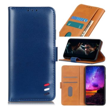 Samsung Galaxy XCover Pro PU Leather Case - Blue - 1
