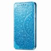Blue Mandala Leather Case for iPhone SE 2022/SE 2020/8/7 - 2