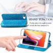Blue Mandala Leather Case for iPhone SE 2022/SE 2020/8/7 - 5