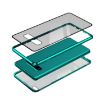 Samsung Galaxy S9 Magnetic Metal Frame Double-sided Tempered Glass Case - Green - 6