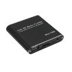 MINI 1080P Full HD Media USB HDD SD/MMC Card Player Box EU Plug Black - 1