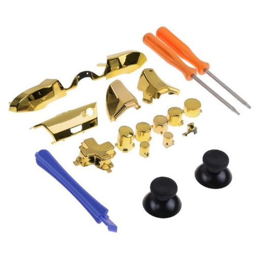 Xbox One Elite Game Controller Handle Set with Screwdriver - Gold - 1