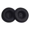 2 PCS JBL Tune 600BTNC Earphone Cushion Cover Replacement Earpads (Black) - 2