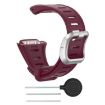 POLAR FT60 Men's Silicone Watch Band - Red Wine - 2