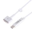 5 Pin MagSafe 2 to USB-C PD Charging Cable - White - 2