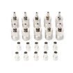 UHF Female Jack SO239 Crimped RF Connector Coaxial Adapter - 10 PCS - 1