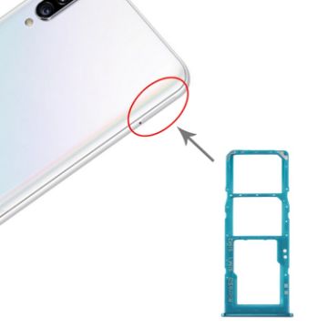 Samsung Galaxy A30s SIM Card Tray + Micro SD Card Tray (Green) - 1