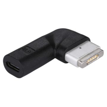 USB-C Female to MagSafe 2 Male Charge Adapter - Black - 1