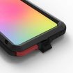 LOVE MEI Metal Shockproof Waterproof Case for Galaxy A71 - Black - 3