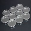 10 PCS Polystyrene Sterile Petri Dishes - Size:55mm - 1