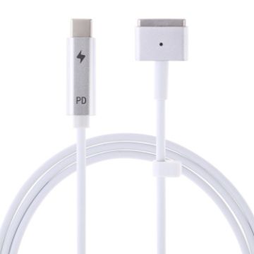 85W MagSafe 2 to USB-C PD Charging Cable - White - 1