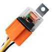 12V Horn Wiring Harness Relay Kit for Car Truck Grille Mount Blast Tone Horns - 4