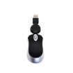 Mini Computer Mouse Retractable USB Cable Optical Ergonomic 1600 DPI - 1