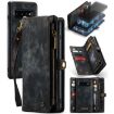Samsung Galaxy S10 CaseMe-008 Flip Leather Phone Case (Black) - 1