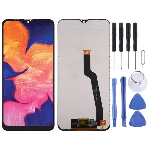 Samsung Galaxy A10 A105G LCD Screen and Digitizer Full Assembly - Black - 1