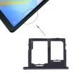 Galaxy Tab A 10.5 T595 SIM Card Tray + Micro SD Tray - Black - 4