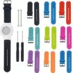 Black Silicone Sport Watch Band for Garmin Approach S2/S4 - 3