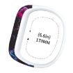 Yellow Lightning Silicone Sport Band for Garmin Vivofit JR - Large - 5