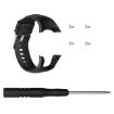 Black Silicone Watch Band for SUUNTO Trainer Wrist HR - 2
