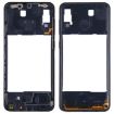 Samsung Galaxy A20 Middle Frame Bezel Plate - Black - 1