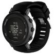 Silicone Watch Band for SUUNTO Core ALU Black - Black - 1