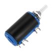 WXD3-13-2W 4.7K Ohm Multiturn Precision Potentiometer -Black - 3