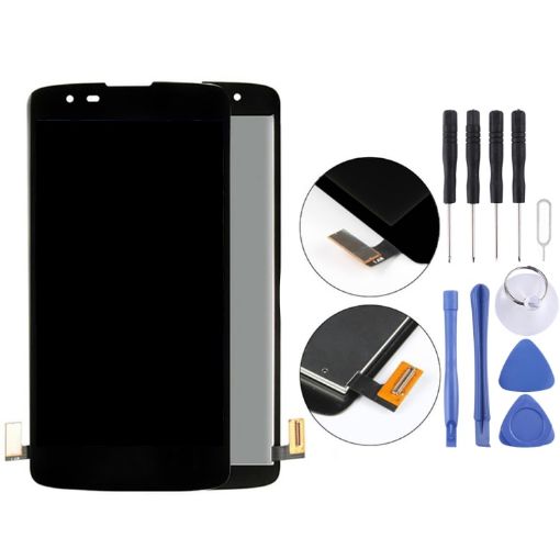 Black TFT LCD Screen for LG K8 (2016) Digitizer Full Assembly - 1