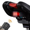 ANTUSI A6 USB Charging COB Light Source Smart Cycling Bike Tail Light - 1