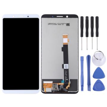 OPPO A73/F5 Youth TFT LCD Screen with Digitizer - White - 1