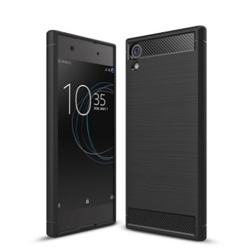 Sony Xperia XA1 Ultra Carbon Fiber Shockproof TPU Rugged Armor Case - 1