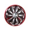 F1-Z Car Stainless Supercharger Dual Turbine Air Intake Fuel Saver Kit - 4