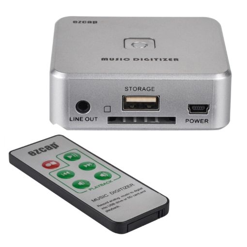 EZCAP241 Audio Capture Recorder Adapter Card, Analog Audio to MP3 Converter - 1