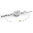 SWISS+TECH Stainless Steel 6 in 1 Multi-function Key Chain - 6