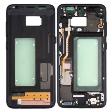 Black Middle Frame Bezel for Galaxy S8 - G9500 / G950F / G950A - 1
