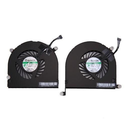Macbook Pro 17 inch A1297 Cooling Fans - Left + Right - 1