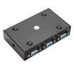 2 Port VGA Switch Box, 2 In 1 Out For LCD PC TV Monitor - Black - 3