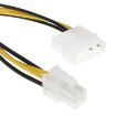 Molex IDE 2-pin to 4-Pin ATX P4 12V Adapter Cable - 2