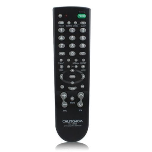 Chunghop Universal TV Remote Control RM-139ES Black - 1