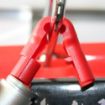 12 PCS Red ABS Display Hook - Security Lock Hook - 5